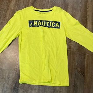 New Big boy’s Nautica long sleeve t-shirt